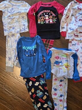 Boys Long Sleeve Pajama Sets